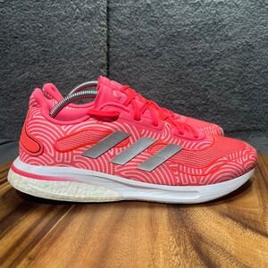 Adidas Supernova Running‎ Shoes Pink White Mens Size Athletic Sneakers Size 10